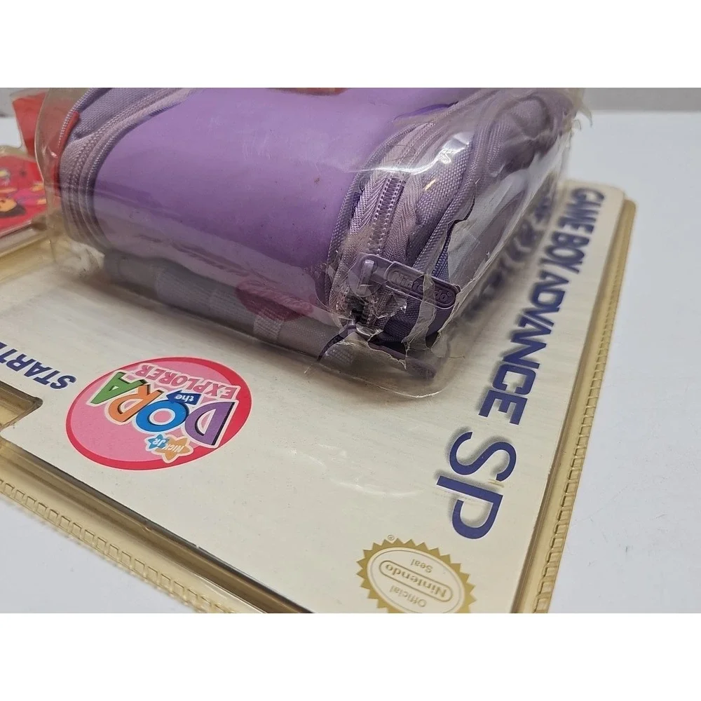 sealed dora the explorer‎ nintendo game boy advance starter kit 2006 damaged box